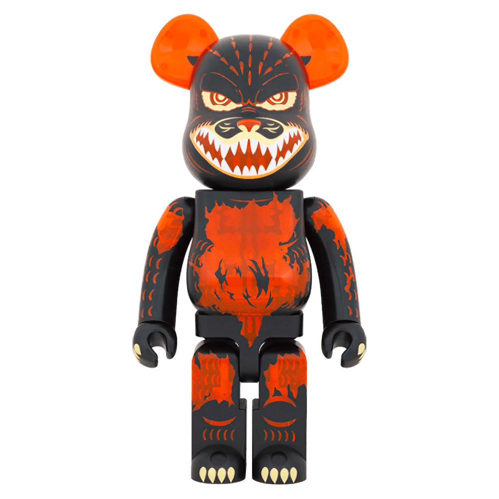 Godzilla from Godzilla vs Destoroyah (Meltdown: Clear orange ver.) BE@RBRICK