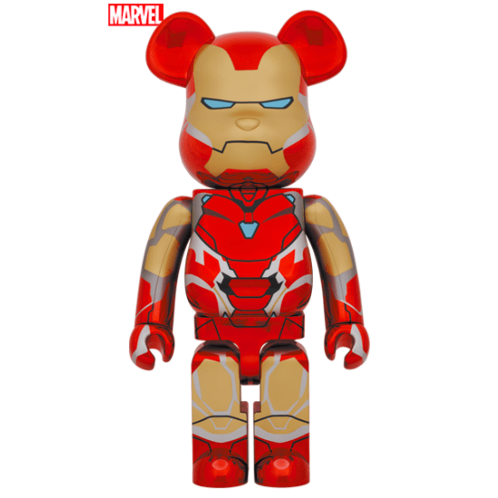IRON MAN MARK 85 電鍍版 Chrome Ver 1000% Be@rBrick