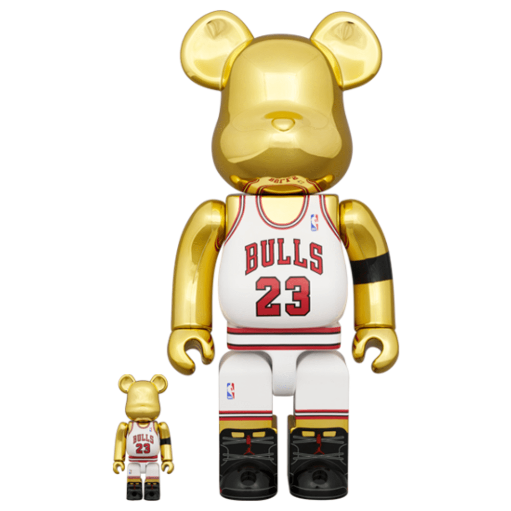 Michael Jordan 1991 WORLD CHAMPION 100% & 400% Be@rBrick